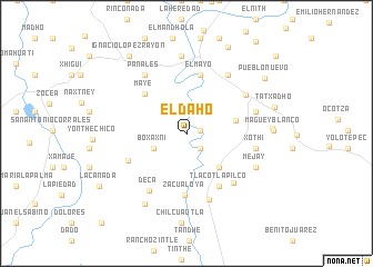 map of El Daho