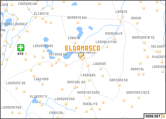 map of El Damasco