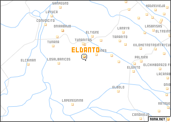 map of El Danto