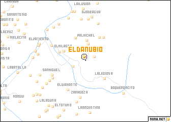 map of El Danubio