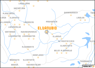 map of El Danubio