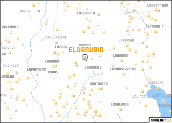 map of El Danubio