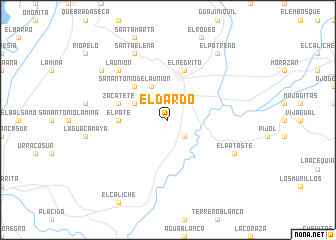 map of El Dardo