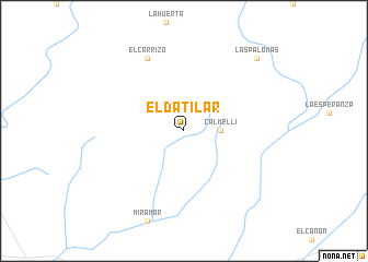map of El Datilar