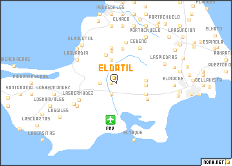 map of El Dátil