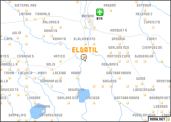 map of El Dátil