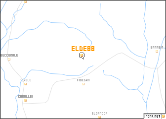 map of El Debb