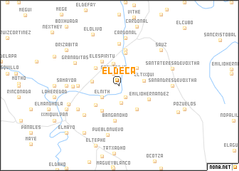 map of El Decá