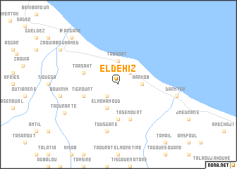 map of El Dehiz