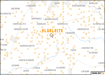 map of El Deleite