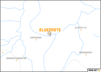 map of El Derrote