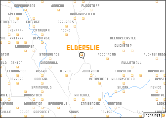 map of Elderslie