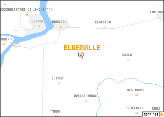 map of Elderville