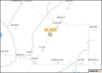 map of Elder