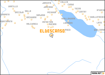 map of El Descanso