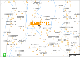 map of El Descanso