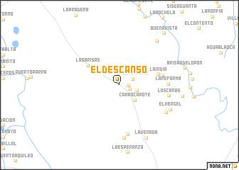 map of El Descanso