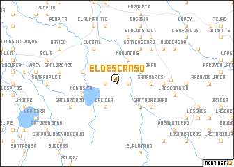 map of El Descanso