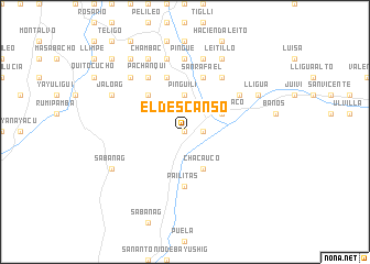 map of El Descanso