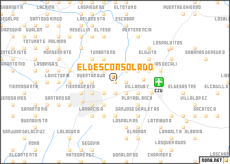 map of El Desconsolado