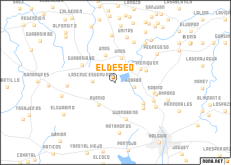 map of El Deseo