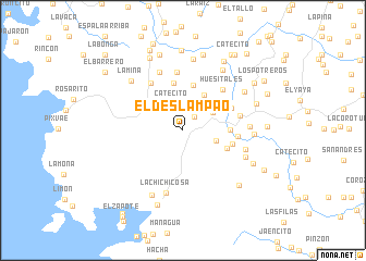 map of El Deslampao