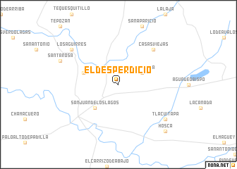 map of El Desperdicio