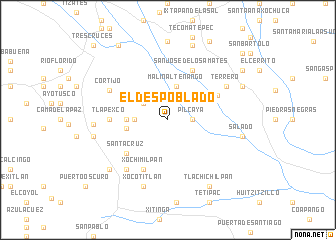 map of El Despoblado