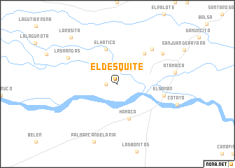 map of El Desquite