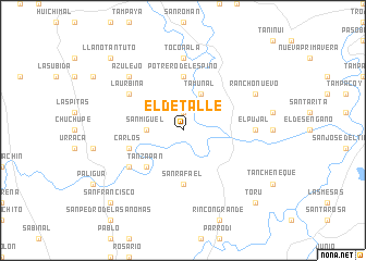 map of El Detalle