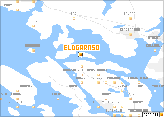 map of Eldgarnsö