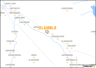 map of El Diablo