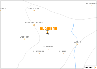 map of El Dinero