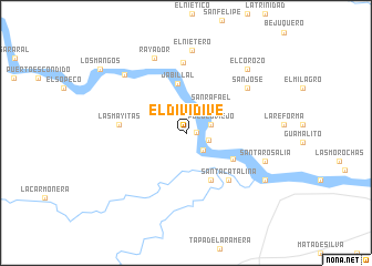 map of El Dividive