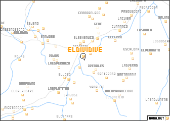 map of El Dividive