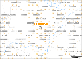 map of El Diviso