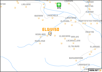 map of El Diviso