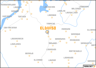 map of El Diviso