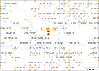 map of El Diviso