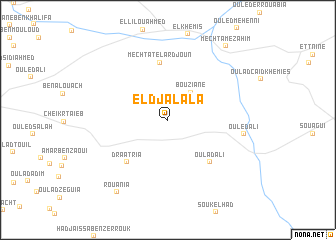 map of El Djalala