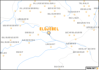 map of El Djebel