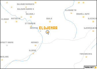 map of El Djemaa