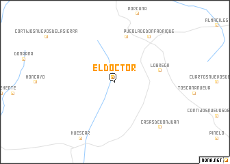 map of El Doctor
