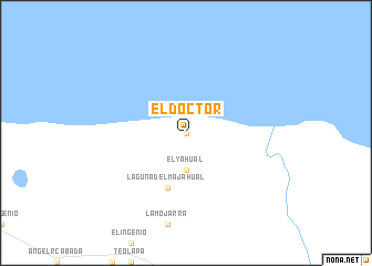map of El Doctor