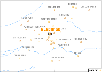 map of El Dorado