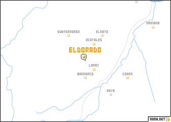 map of El Dorado