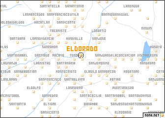 map of El Dorado