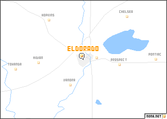 map of El Dorado