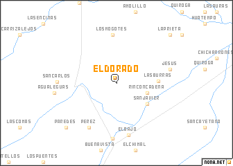 map of El Dorado