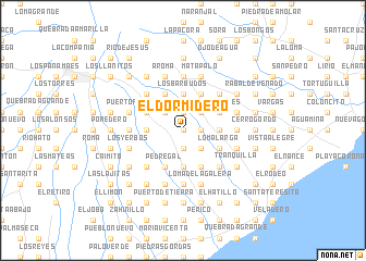 map of El Dormidero